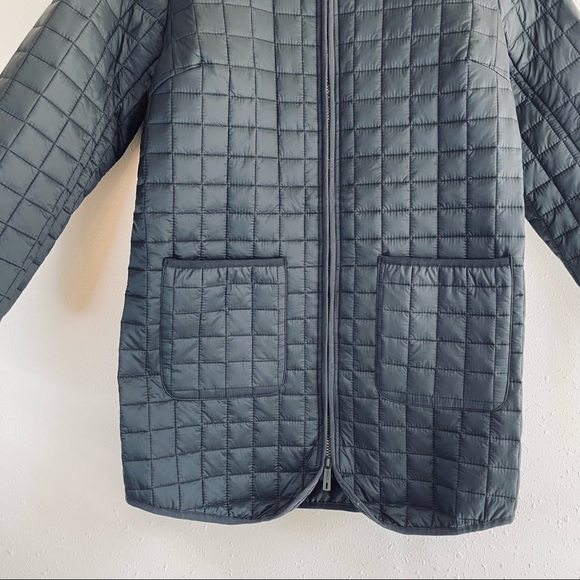 Kenneth Cole Quilted Mid Length Women’s Black Jacket Size Medium NWT - Picture 3 of 13